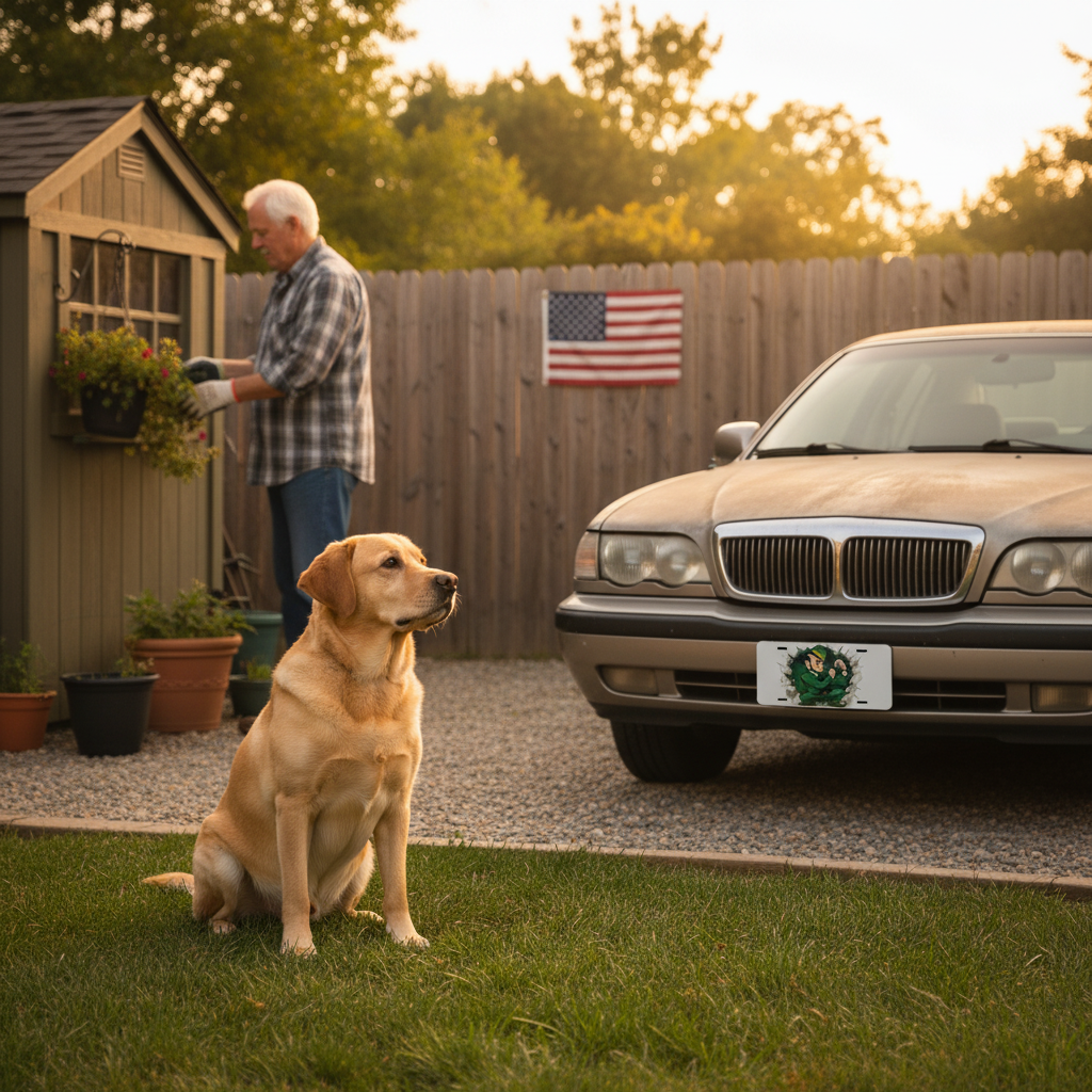 Notre Dame Fighting Irish License Plate Car Tag | Metal Front Plate for Fans