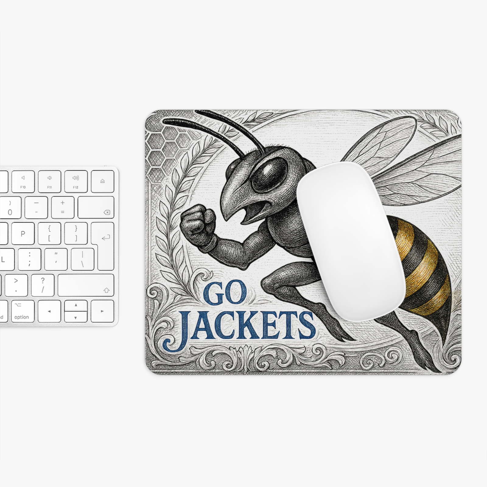 Georgia Tech Yellow Jackets Mouse Pad 9.5"x8" Go Jackets Fan Gift - Atlanta