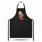 Alabama Crimson Tide Fan Apron - Black Polyester Cooking BBQ Gift with Pockets
