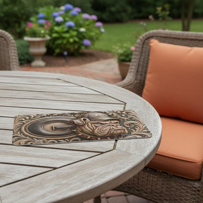 Georgia Bulldogs 3D Style Metal License Plate 6"x12" | UGA Fan Gift | Flat Plate