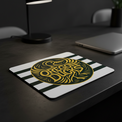 Oregon Ducks Fan Mousepad Desktop Computer Accessory