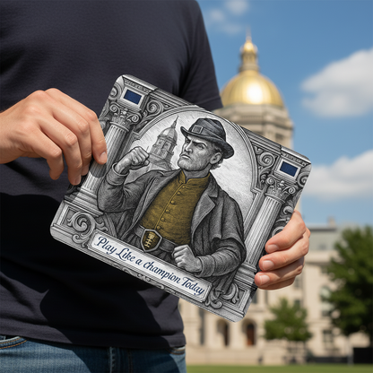 Notre Dame Fighting Irish Mouse Pad 9.5"x8" | Fan Gift - Desk Accessory