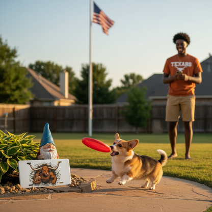 Texas Longhorns License Plate 6"x12" Car Tag | Front Plate for Hook 'em Fans