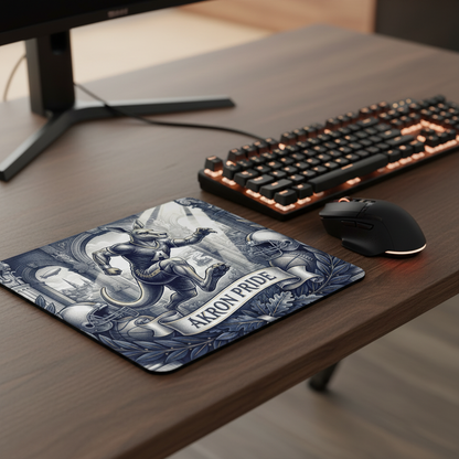 Regal Roo Akron Pride Mouse Pad - 9.5" x 8" Akron Zips Sports Office Desk Mat