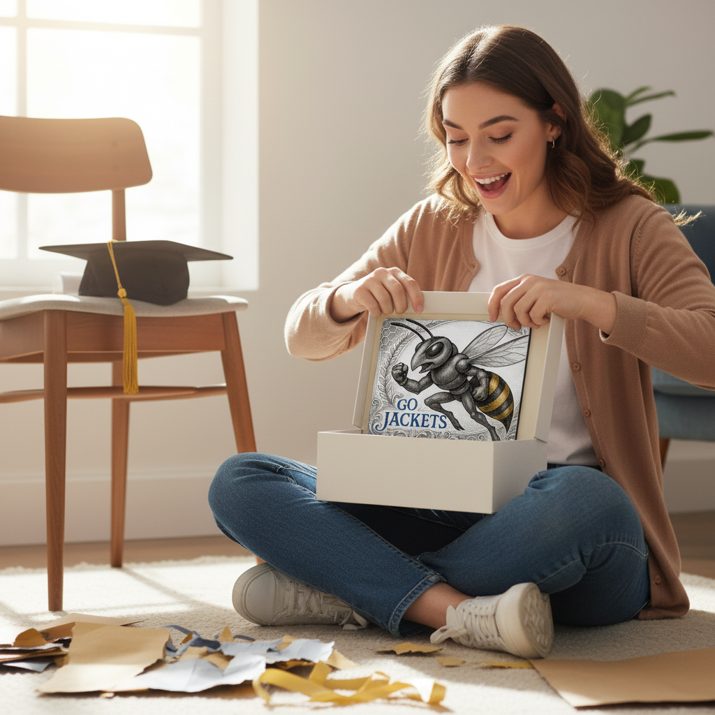 Georgia Tech Yellow Jackets Mouse Pad 9.5"x8" Go Jackets Fan Gift - Atlanta