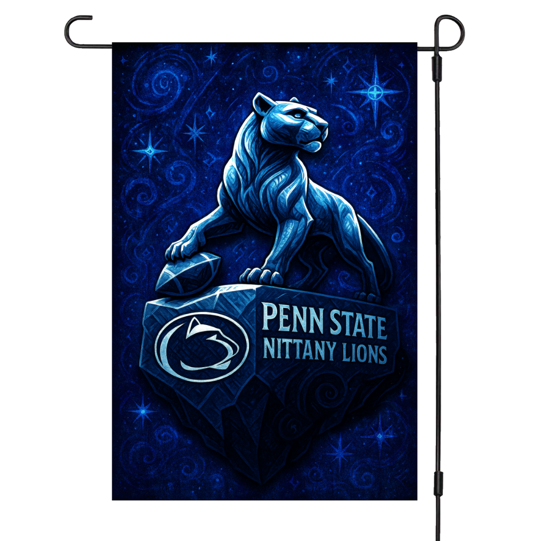 Penn State Nittany Lions Garden Flag 12"x18" Double-Sided College Football Yard
