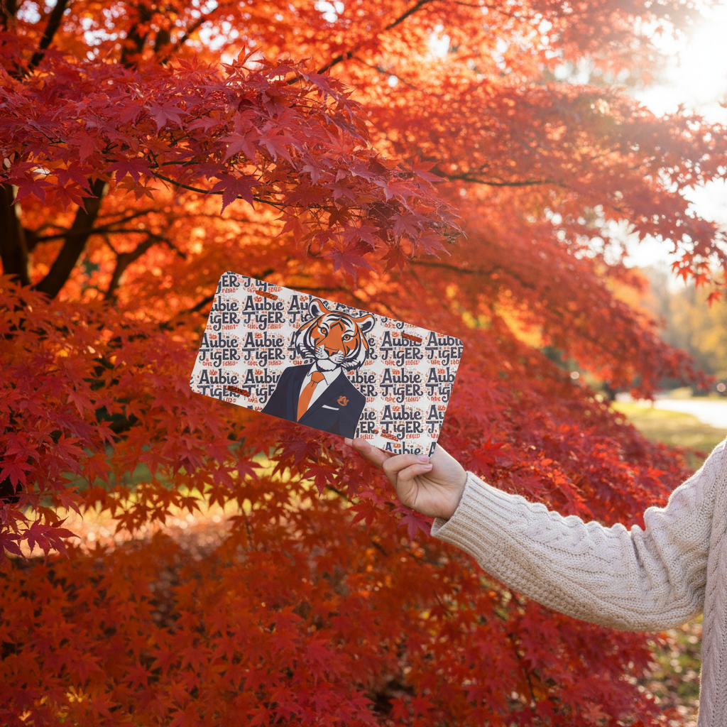 Auburn Tigers War Eagle Front Vanity License Plate – NCAA Fan Gear – 6"x12"