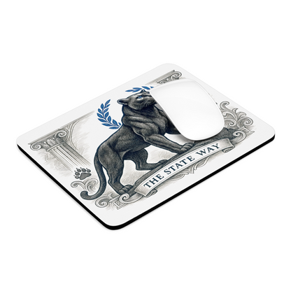 Georgia State Panther Mouse Pad 9.5"x8" Pounce Fan Gift - Desk Accessory
