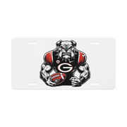 Georgia Bulldogs License Plate | 6"x12" Aluminum Car Tag | Plate for Fans UGA - Beyond Lines