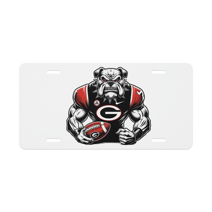 Georgia Bulldogs License Plate | 6"x12" Aluminum Car Tag | Plate for Fans UGA