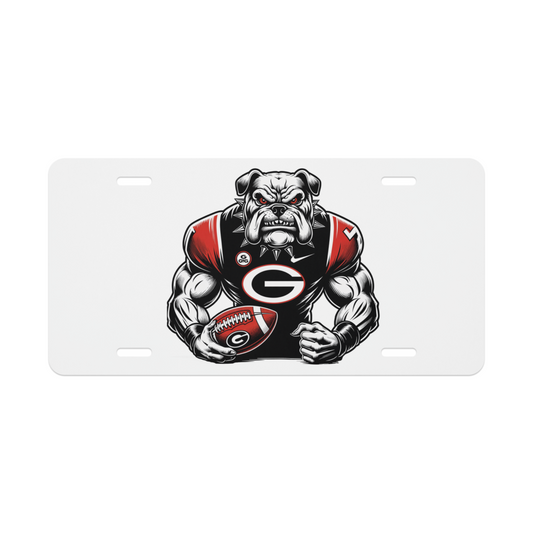 Georgia Bulldogs License Plate | 6"x12" Aluminum Car Tag | Plate for Fans UGA