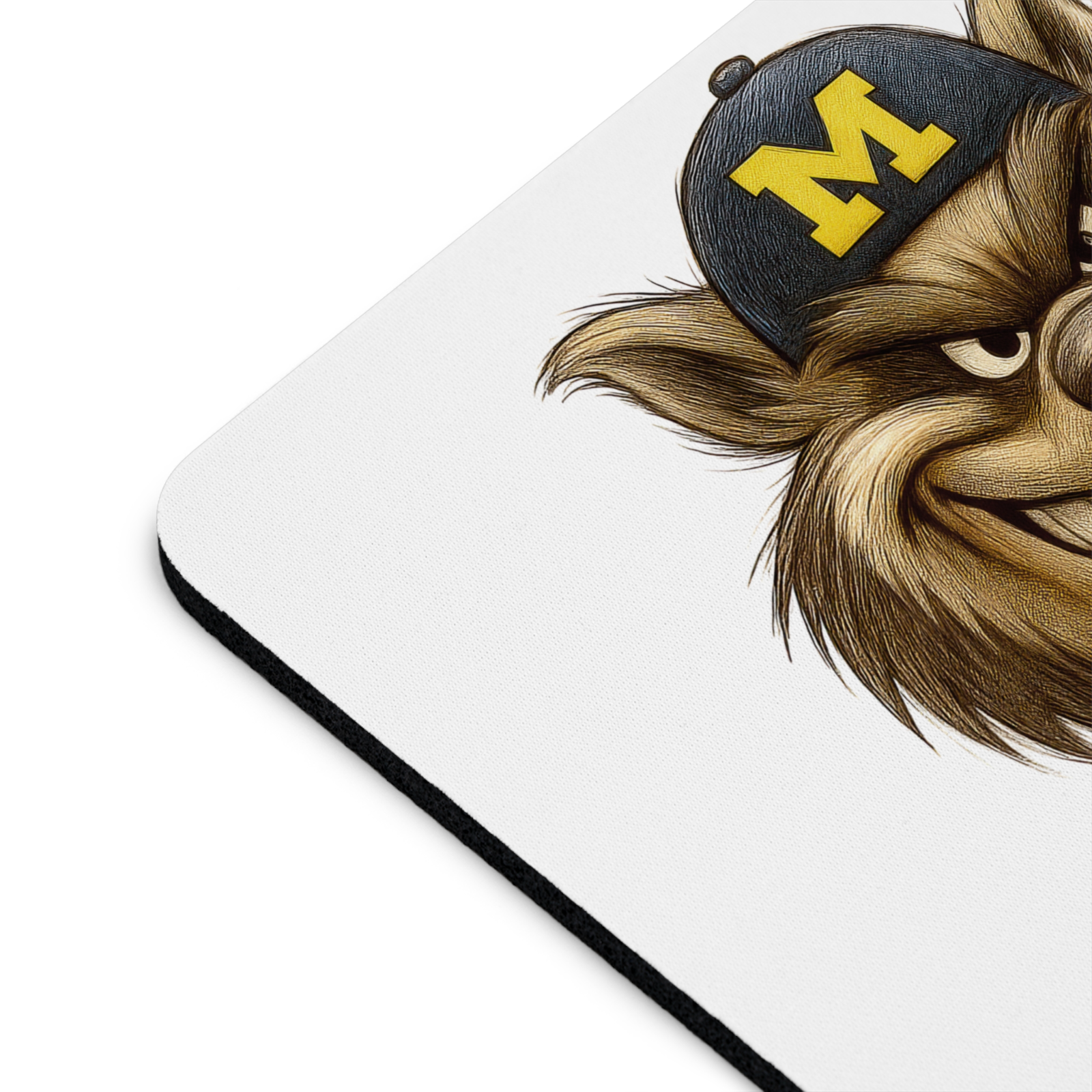 Michigan Wolverines Mouse Pad 9.5"x8" Go Blue Fan Gift - Desk Accessory
