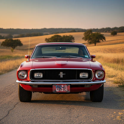 USA Diamond Plate License Plate 6x12 Aluminum Vanity Tag Patriotic USA Flag