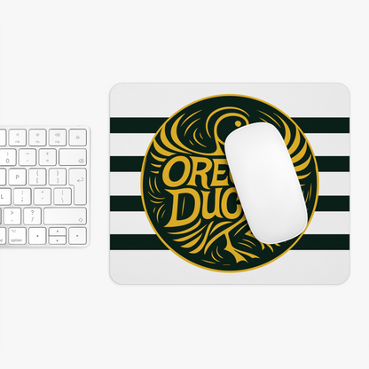 Oregon Ducks Fan Mousepad Desktop Computer Accessory