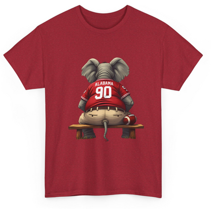 Alabama Football Elephant T-Shirt Roll Tide Game Day Mens Womens Comfort Casual