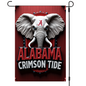 Alabama Crimson Tide Garden Flag 12"x18" Double-Sided Yard Decor - Roll Tide