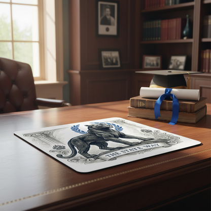 Georgia State Panther Mouse Pad 9.5"x8" Pounce Fan Gift - Desk Accessory
