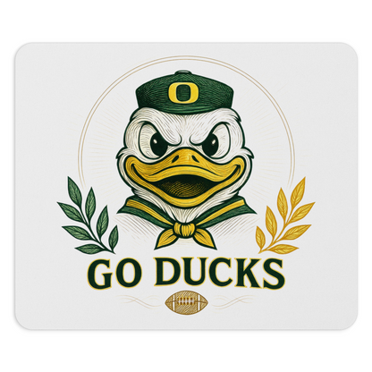 Oregon Ducks Mouse Pad 9.5"x8" Go Ducks Fan Gift - Desk Accessory
