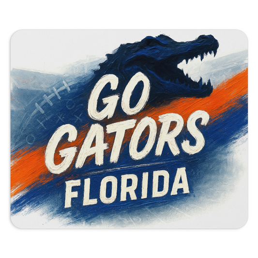 Florida Gators Mouse Pad 9.5"x8" | Go Gators! Albert and Alberta Gator Fan Gift