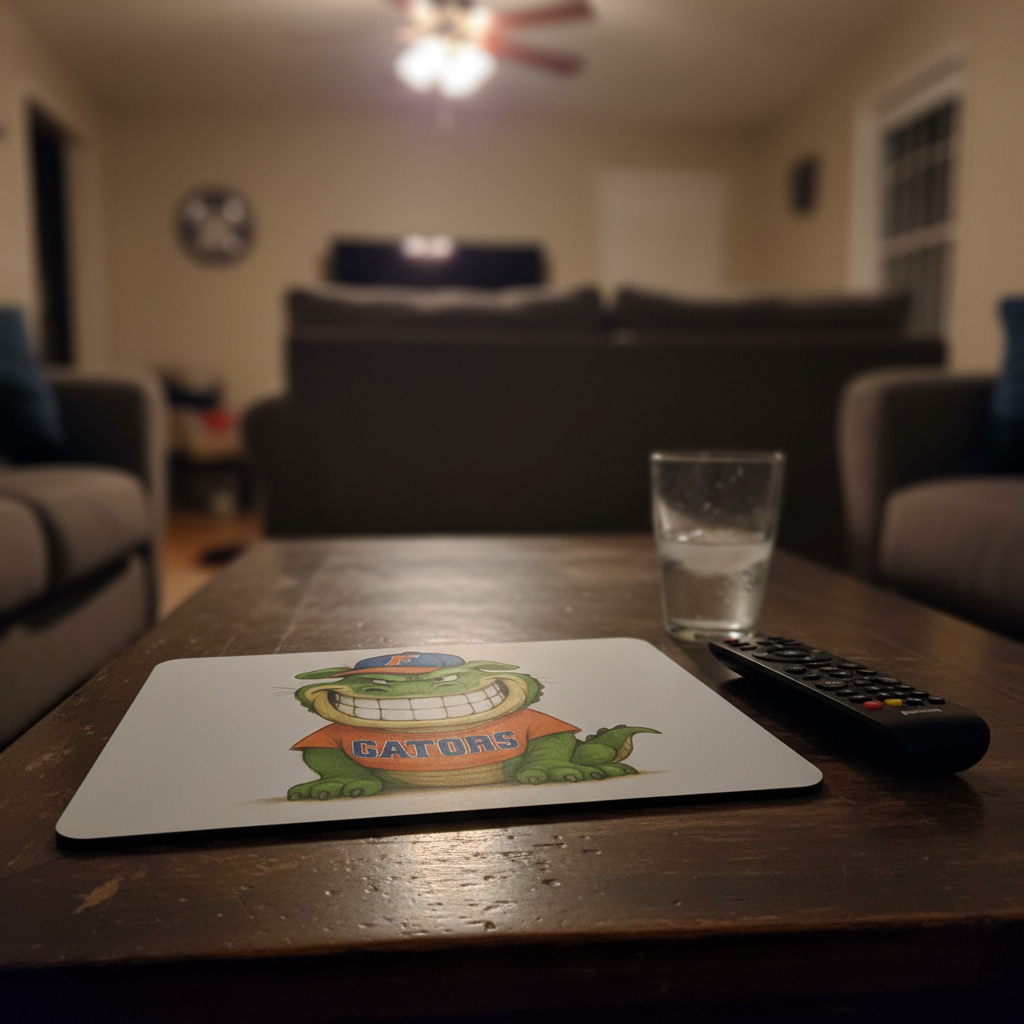 Florida Gators Mouse Pad 9.5"x8" Go Gators Fan Gift - Desk Accessory