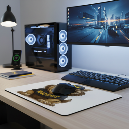 Michigan Wolverines Mouse Pad 9.5"x8" Go Blue Fan Gift - Desk Accessory