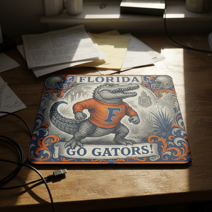 Florida Gator Nation Mouse Pad 9.5"x8" - Go Gator! Florida Football Gift