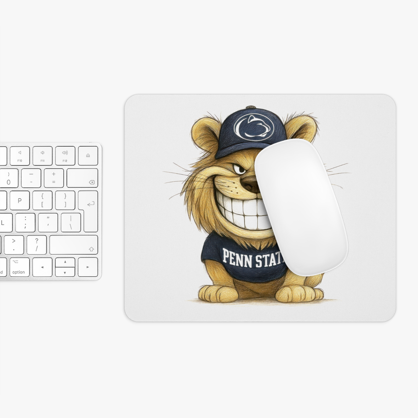 Penn State Nittany Lions Mouse Pad 9.5"x8" We Are Penn Fan Gift - Desk Accessory