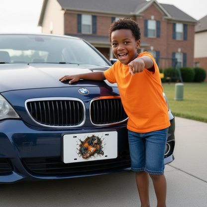 Tennessee Volunteers License Plate 6"x12" Car Tag | Front Plate for Fans