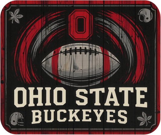 OSU Ohio State Buckeyes Football Non-Slip Gaming Mouse Pad 9"x7.5"