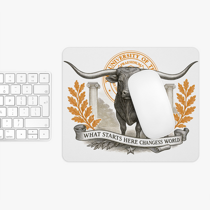 Texas Austin Mouse Pad 9.5"x8" Longhorn Collegiate Fan Gift - Desk Accessory