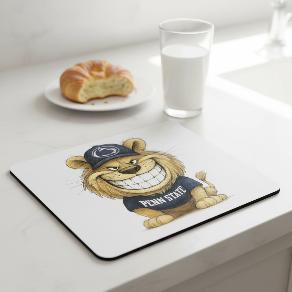 Penn State Nittany Lions Mouse Pad 9.5"x8" We Are Penn Fan Gift - Desk Accessory