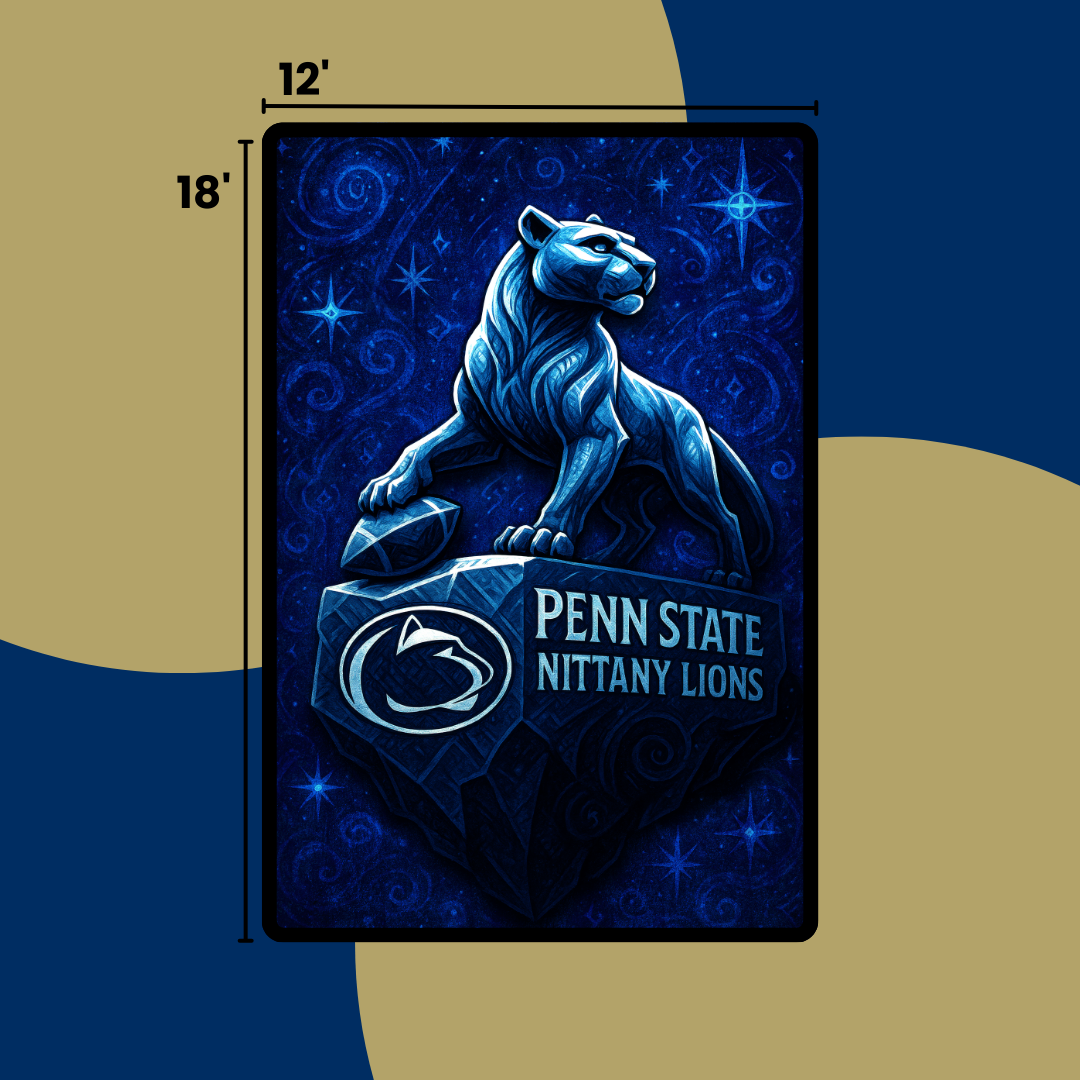 Penn State Nittany Lions Garden Flag 12"x18" Double-Sided College Football Yard