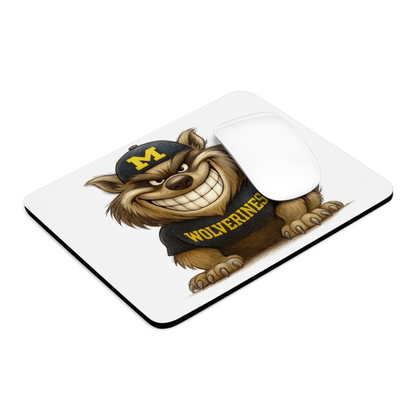 Michigan Wolverines Mouse Pad 9.5"x8" Go Blue Fan Gift - Desk Accessory