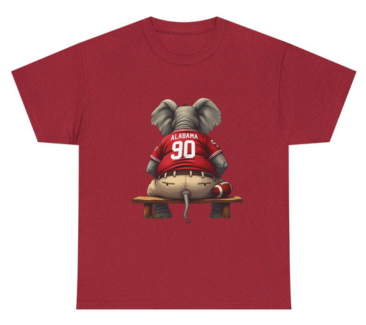 Alabama Football Elephant T-Shirt Roll Tide Game Day Mens Womens Comfort Casual