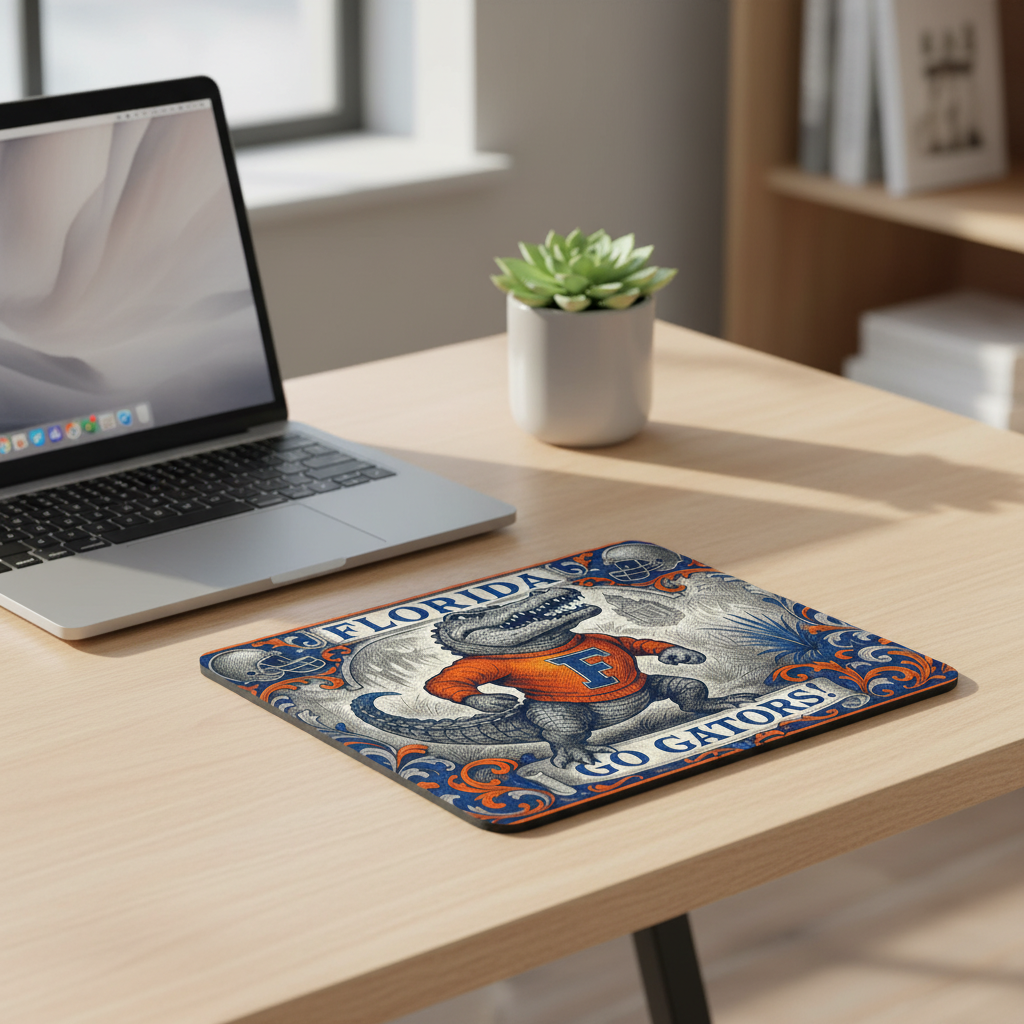 Florida Gator Nation Mouse Pad 9.5"x8" - Go Gator! Florida Football Gift