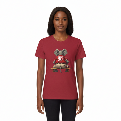 Alabama Football Elephant T-Shirt Roll Tide Game Day Mens Womens Comfort Casual