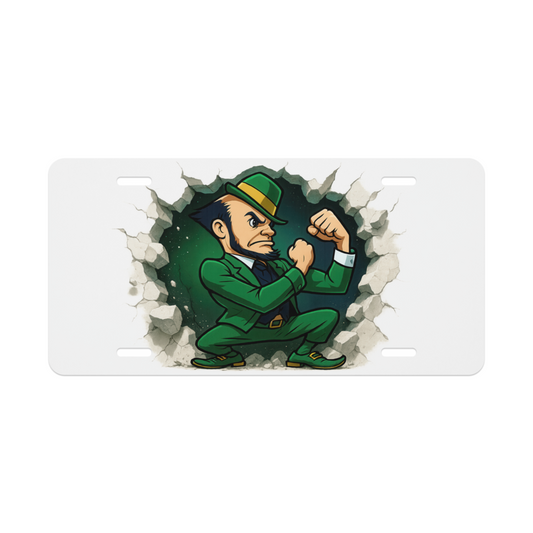 Notre Dame Fighting Irish License Plate Car Tag | Metal Front Plate for Fans