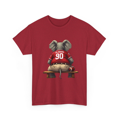 Alabama Football Elephant T-Shirt Roll Tide Game Day Mens Womens Comfort Casual