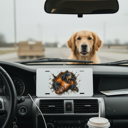 Tennessee Volunteers License Plate 6"x12" Car Tag | Front Plate for Fans