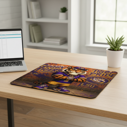LSU Geaux Tigers Fan Mouse Pad – Desk Accessory for Ultimate Pride | 9.5"x8"