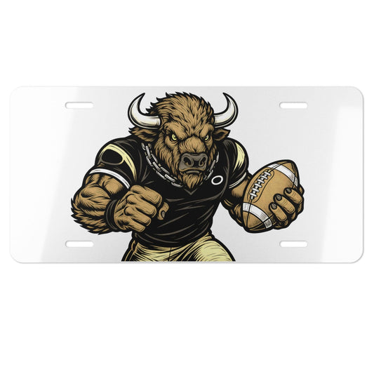 Colorado Bull Fan License Plate | Gridiron Spirit Tag 6"x12" | WTTF Gift