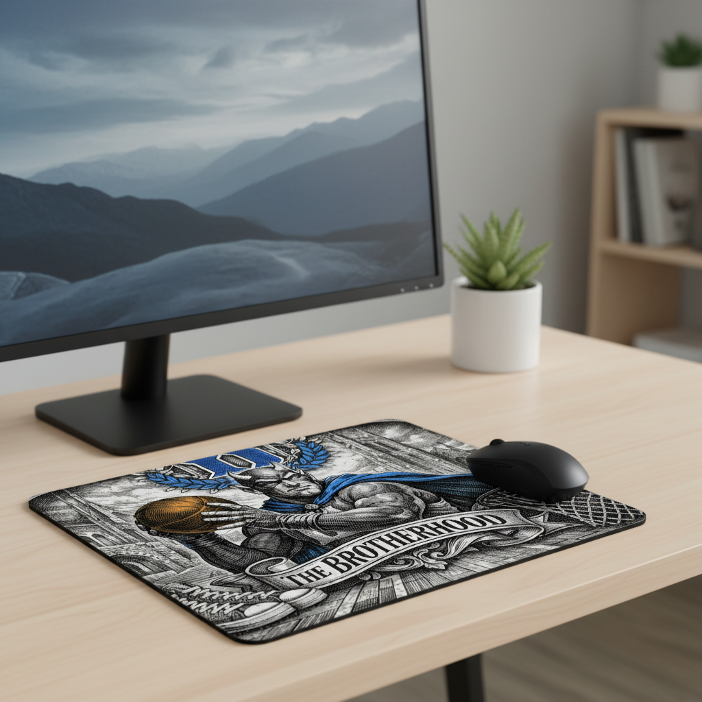 Duke Blue Devils Mousepad The Brotherhood Basketball NCAA Gaming Desk Mat NEW
