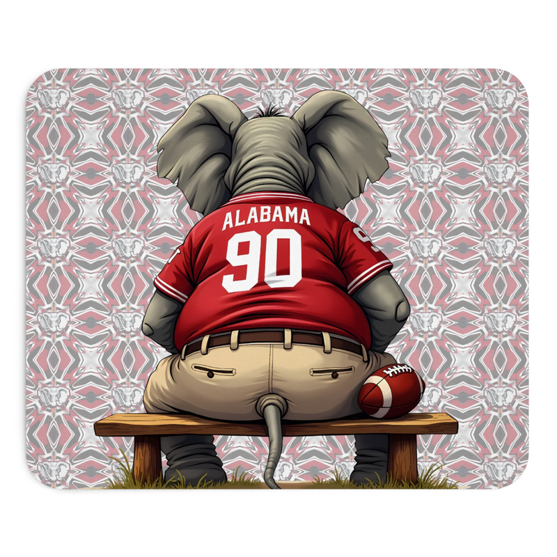 Alabama Crimson Tide Mouse Pad – Non-Slip Desk Mat for Office & Gaming