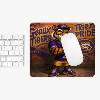LSU Geaux Tigers Fan Mouse Pad – Desk Accessory for Ultimate Pride | 9.5"x8"