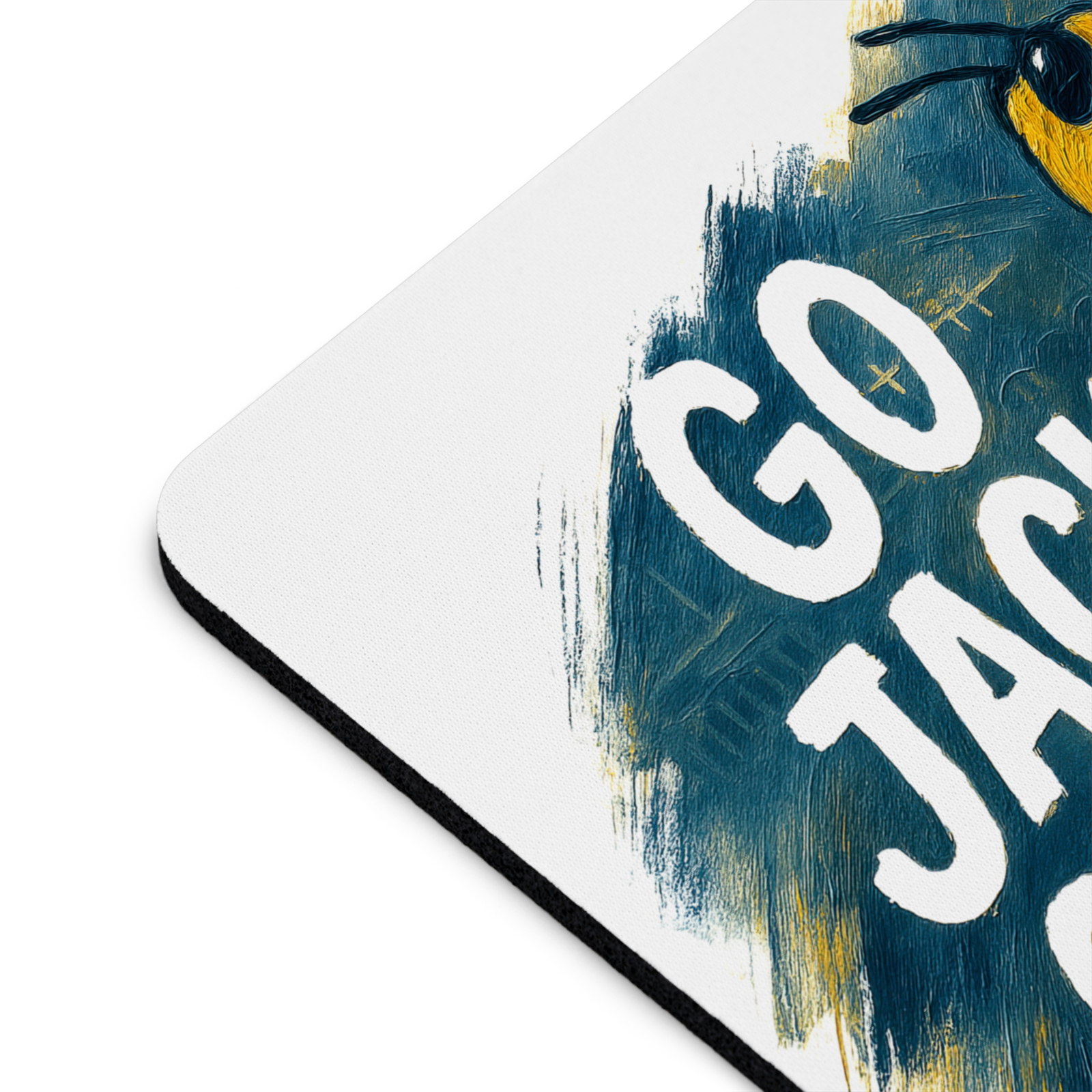 Go Jacks Collegiate Mouse Pad 9.5"x8" THWG Georgia Tech Fan Gift
