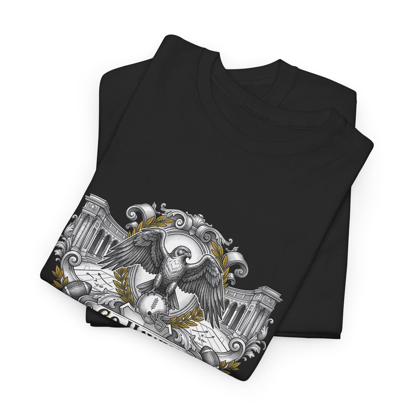 Go Hawks Eagle T-Shirt - Vintage Style Team Tee