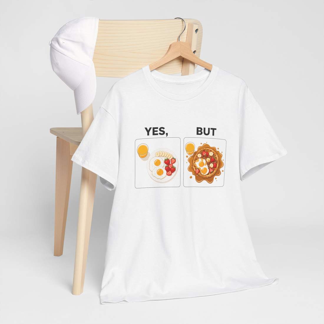 Funny Breakfast Meme Food Lover Graphic T Shirt