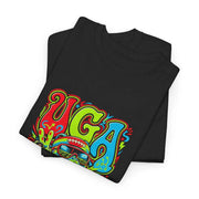 UGA Bulldog Neon Football Fan T-Shirt