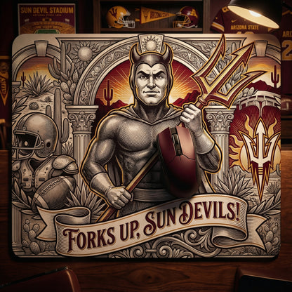 Spartans Warrior Mouse Pad - Green & White East Lansing Desk Mat