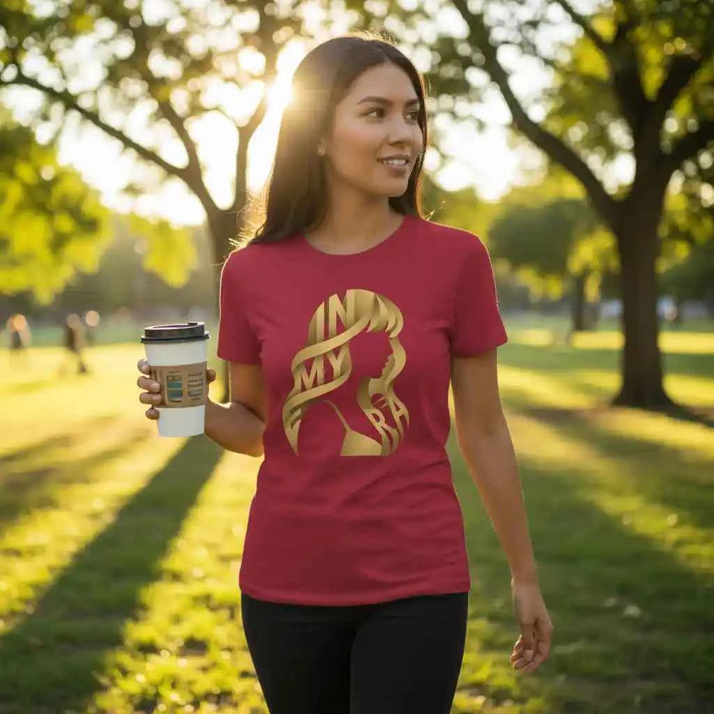 In My Era Graphic T-Shirt - Gold Silhouette Concert Tee